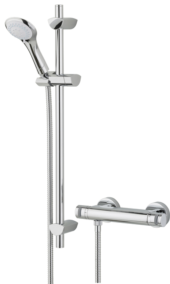 Bristan Artisan AR2SHXMTFF Thermostatic Surface Mounted Shower Mixer