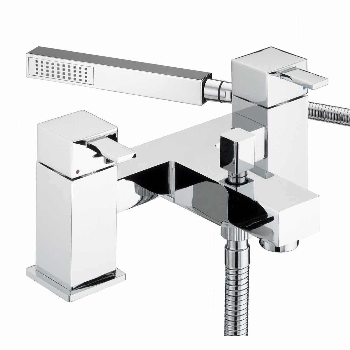 Bristan | Quadrato | QDBSMC| Bath Shower Mixers
