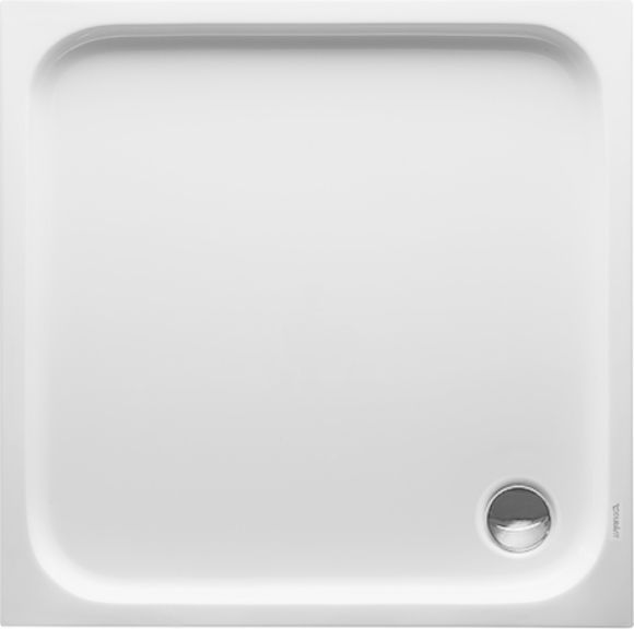Duravit D Code 72010300000000 Square Shower Tray Shower Trays