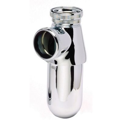 Embrass Peerless 201091 1.5 Inch Chrome Bottle Trap