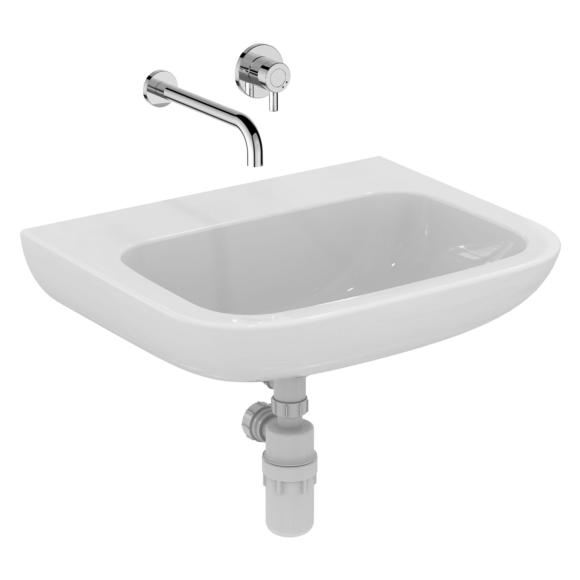 Armitage Shanks Portman 21 S225501 600x480 No Tap Hole Wall Mounted Basin