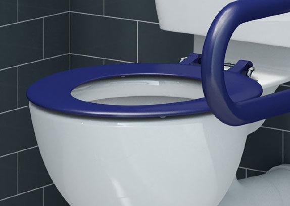 Lecico Atlas STDBRING Blue Ring Toilet Seat