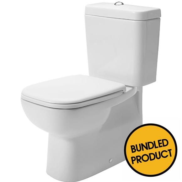 Duravit D Code Complete Toilet Close Coupled Qkit00006