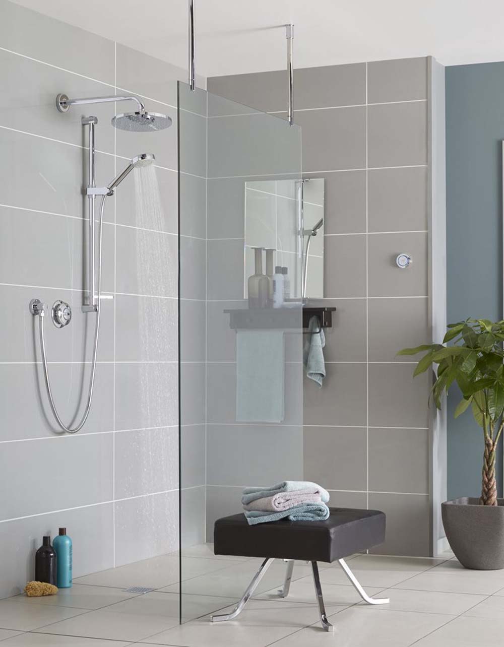 Aqualisa | Quartz Digital | QZD.A1.BV.DVFW.14 | Digital Shower - Smart ...