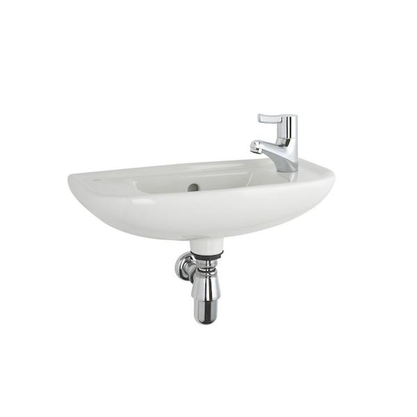 Roca Access A327231000 500mm Right Hand 1 Tap Hole Basin