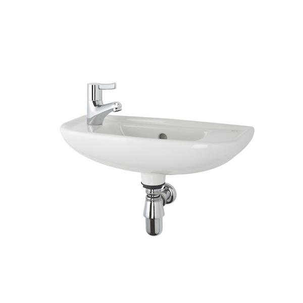 Roca Access A327232000 500mm Left Hand 1 Tap Hole Basin