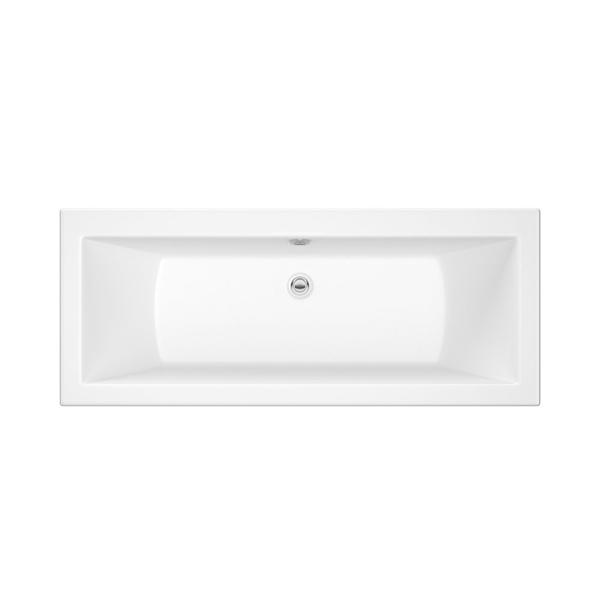 Roca The Gap Z024719000 1700 x 750mm No Tap Hole Double Ended Bath