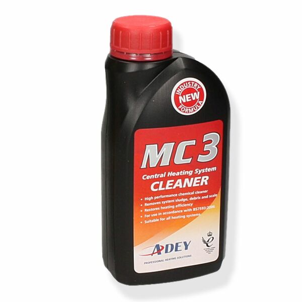 Adey MC3+ MC3C Central Heating Cleaner 500ml