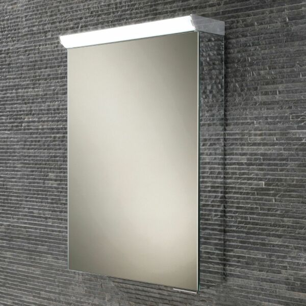 HIB Flux 44600 600 x 400mm Compact LED Mirrored Cabinet
