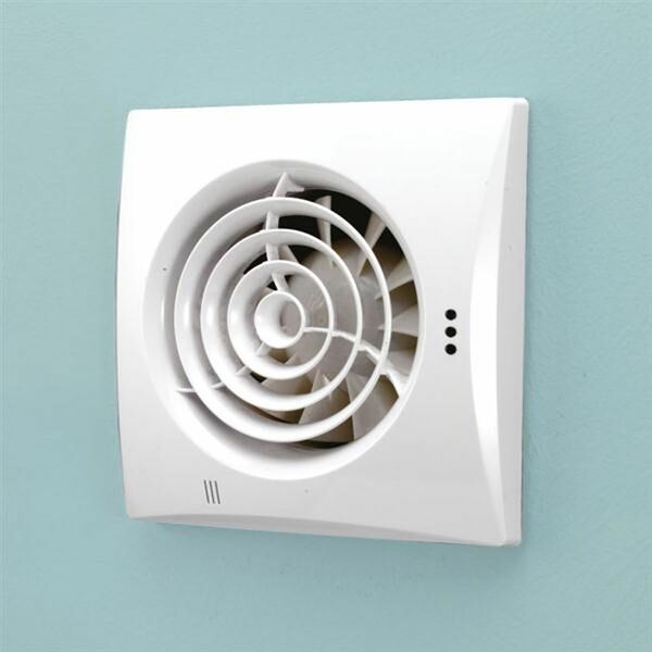 HIB Hush 31500 Timer Extractor Fan White