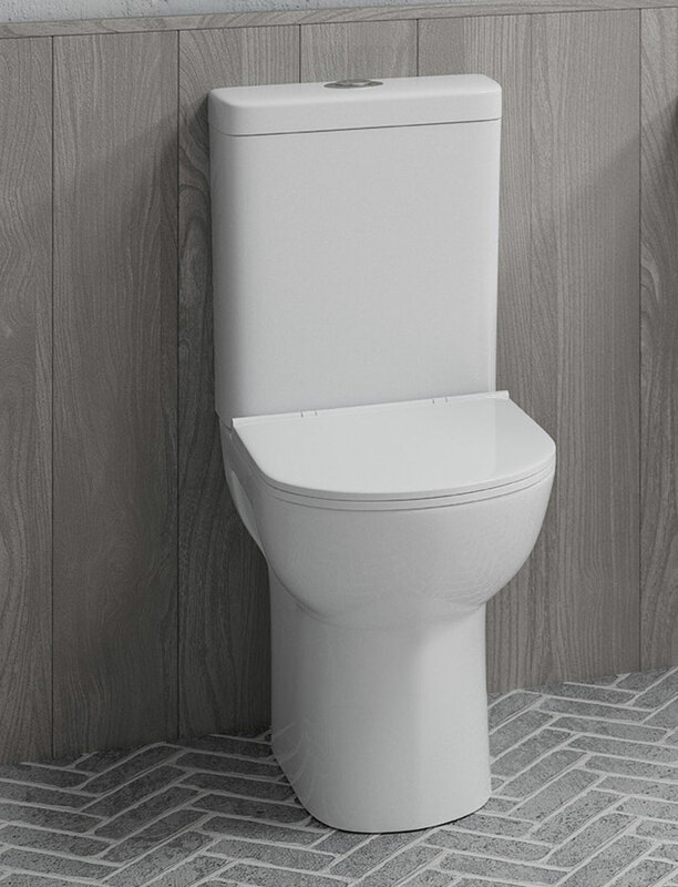 Lecico | Designer Series 5+ | DS5CMFWCSETSC | Close Coupled Toilet
