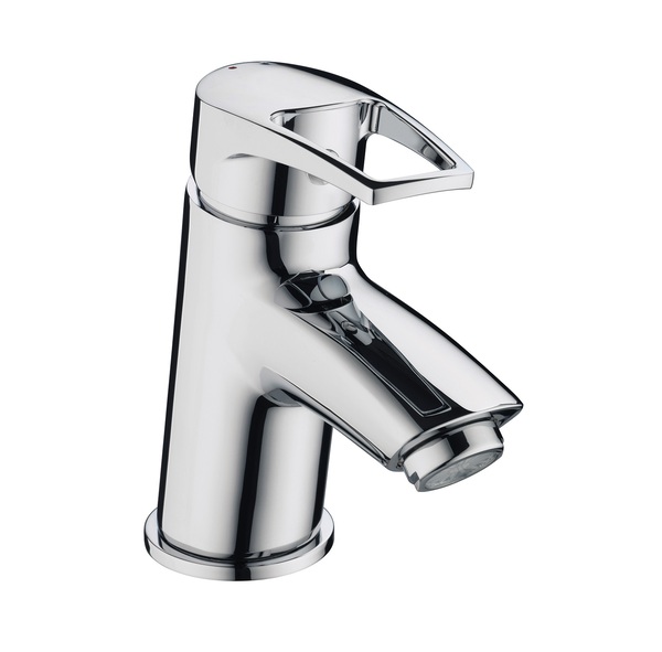 Bristan Smile SM BAS C Basin Mixer With Clicker Waste Chrome