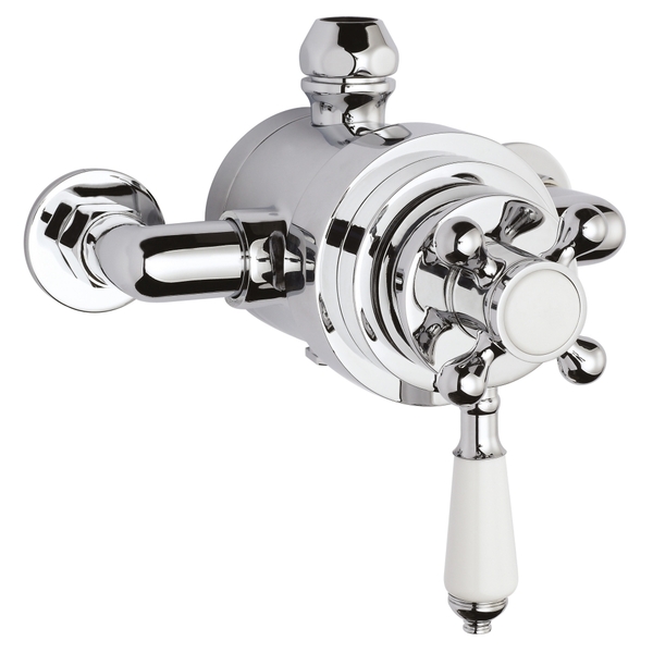 Hudson Reed Traditional Dual A3091E Dual Exposed Thermostatic Shower Valve