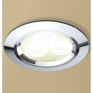 HIB 5820 77mm Warm White LED Showerlight Chrome
