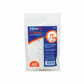 Vitrex 102013 Essential Tile Spacers 3mm Pack of 400