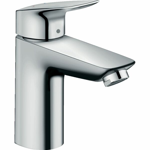 Hansgrohe Logis 71101000 Single Lever Basin Mixer 100 Without Waste Chrome