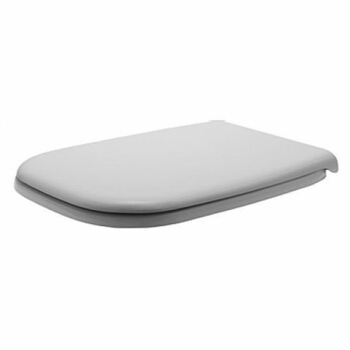 Duravit 006739 D-Code Compact Soft Close Seat & Cover White