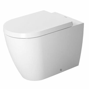 Duravit 216909 Me By Starck Back To Wall Pan Ho Floorstanding Washdown With Fixings White