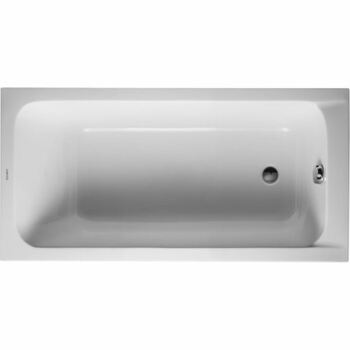 Duravit D-Code 700095 Bath 1500 x 750mm Single Ended with Foot End Waste White