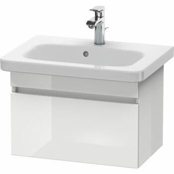 Duravit Durastyle DS637902222 580x398 Wall Mounted Vanity Unit White High Gloss
