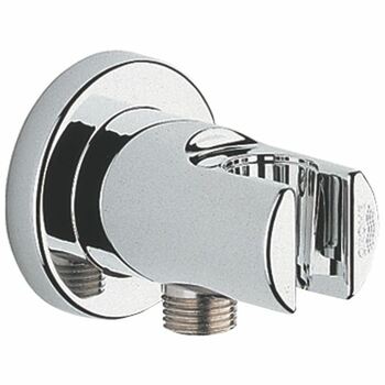 Grohe 28628 Relexa Plus Elbow Outlet & Bracket Chrome