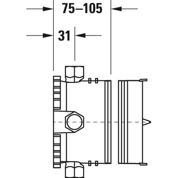 Duravit | Bluebox | GK0900000 | Drawing
