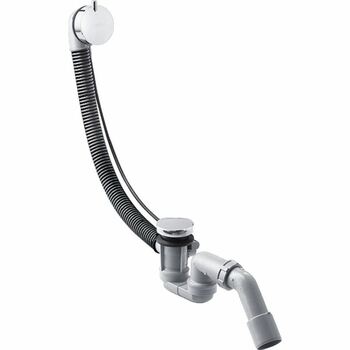 Hansgrohe Flexaplus S 58150000 Complete Set Waste And Overflow Set For Standard Bathtubs Chrome