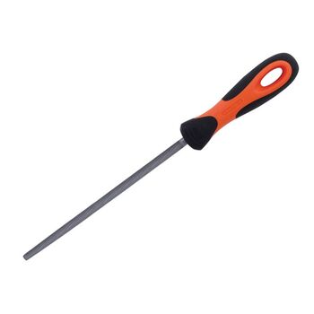 Bahco 1-230-08-2-2 Handled Round Second Cut File 200mm