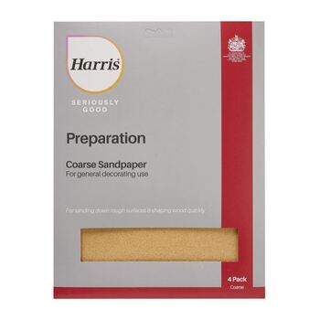 Harris Seriously Good 102064320 Coarse Sandpaper