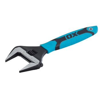 Ox Pro OX-P324610 Adjustable Wrench Extra Wide Jaw 250mm