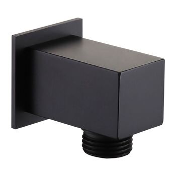 Synergy Square SY-WE02K Black Outlet Elbow