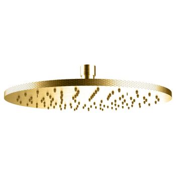 Crosswater Union UB250U Union 250Mm Round Shower Head Brushed Brass