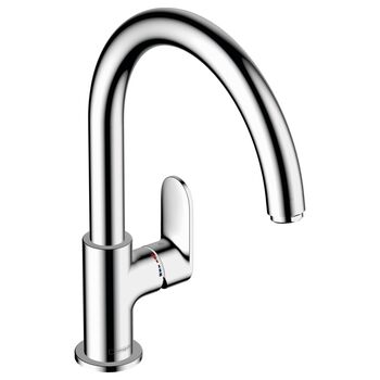 Hansgrohe Vernis Blend 71870000 Single Lever Kitchen Mixer 210 With Swivel Spout Chrome