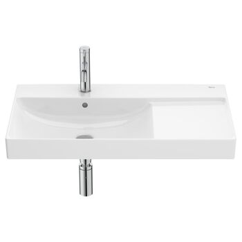 Home Standard® Eclipse White Gloss 600mm Wall Hung Cabinet & Basin 1 Tap Hole 