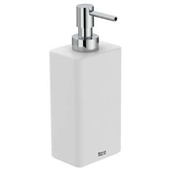 Roca Ona A817673C60 White Over countertop soap dispenser