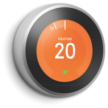 Nest T3028GB Learning Thermostat Third Generation Stainless Steel