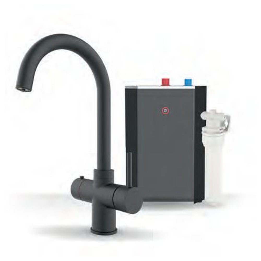 Calmag | 3in1 | DWFK-CALHWT-MB-SWAN | Kitchen Sink Mixer
