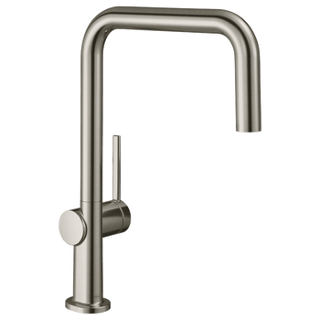Hansgrohe Talis 72806800 Single Lever Kitchen Mixer U 220 Single Spray Mode Stainless Steel