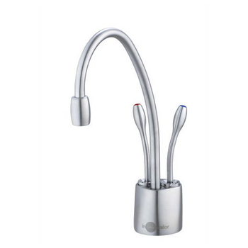 InSinkErator HC1100 44318B Steaming Hot/Cold Brushed Stainless Kitchen Tap