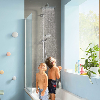 Hansgrohe | Croma | 27687000 | Complete Shower | Lifestyle