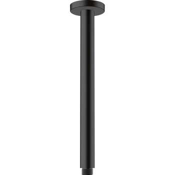 Hansgrohe Vernis Blend 27805670 300mm Ceiling Connector Matt Black