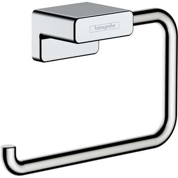 Hansgrohe Addstoris 41771000 Roll Holder Without Cover Chrome
