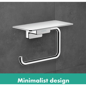 Hansgrohe | AddStoris | 41772000 | Toilet Roll Holder