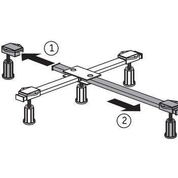 Duravit 790129 D-Code Support Frame For Trays