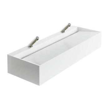 Ideal Standard Silhouette S062501 Wash Trough 1200mm For 2 People White