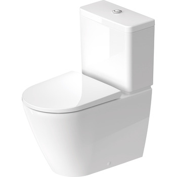 Duravit D-Neo 2002092000 Close Coupled Toilet Pan White