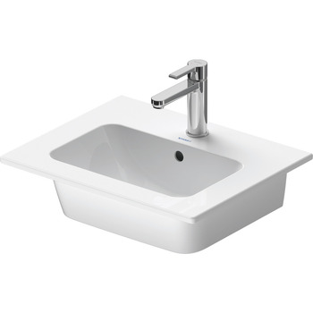 Duravit ME by Starck 2336530000 530x430 1 Tap Hole Wall Mounted Basin White
