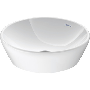 Duravit D-Neo 2371400070 400x400 No Tap Hole Countertop Basin White