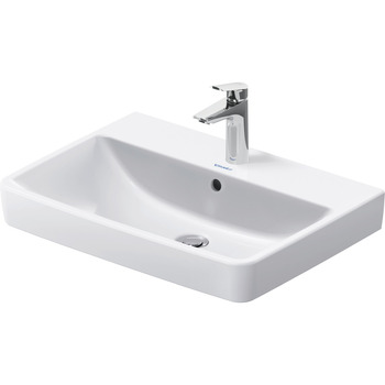 Duravit Duravit No.1 23756500002 650x460 1 Tap Hole Wall Mounted Basin White