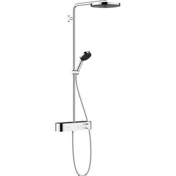 Hansgrohe Pulsify S 24220000 Showerpipe 260 1 Jet Exposed Thermostatic Shower Chrome